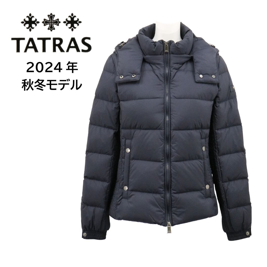 TATRAS MIREL タトラス ミレル レディース ダウンジャケット LTAT24A4693-D ネイビー NAVY 紺 選べるサイズ 美シルエット フード取り外し可