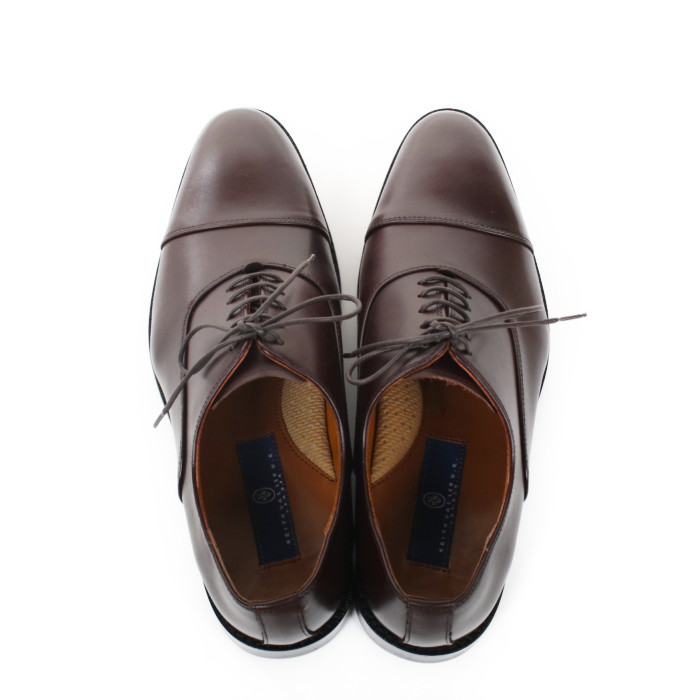 キースバリーKV-062BRブラウンサイズ25.0紳士靴【KEITHVALLERＢＲ】