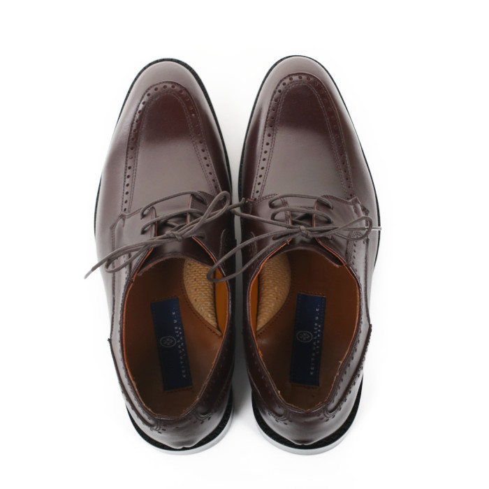 キースバリーKV-063BRブラウンサイズ24.5紳士靴【KEITHVALLERBＲ】