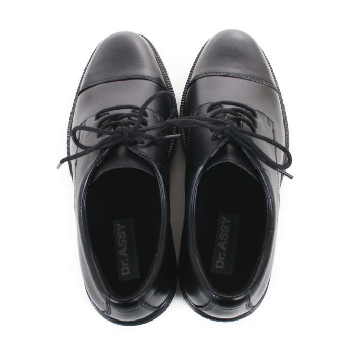 ドクターアッシーDR-6047BKブラックサイズ255紳士靴【Dr.ASSYBK】