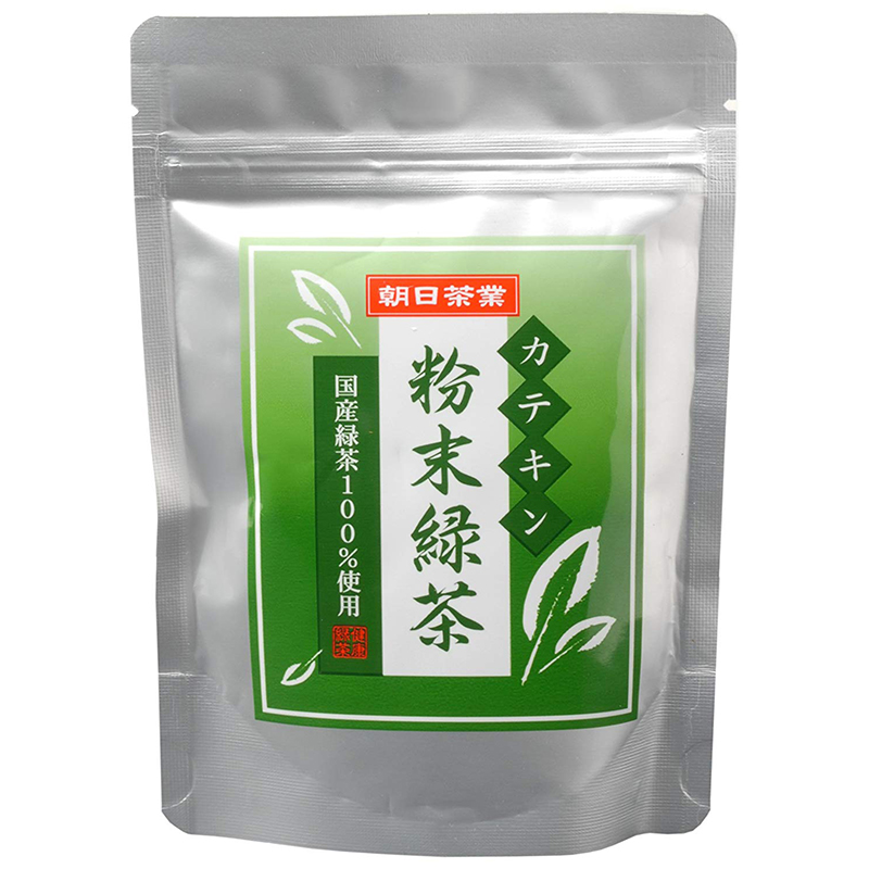 朝日茶業日本茶日本茶粉末カテキン粉末緑茶100g