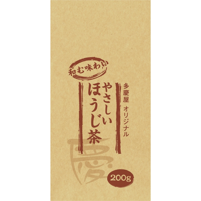 多慶屋オリジナル日本茶やさしいほうじ茶200g