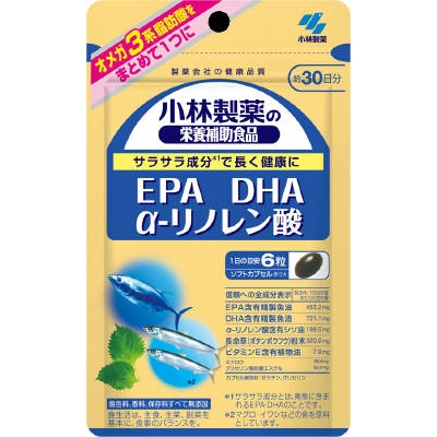 小林製薬 小林 EPADHAα-リノレン酸 180粒