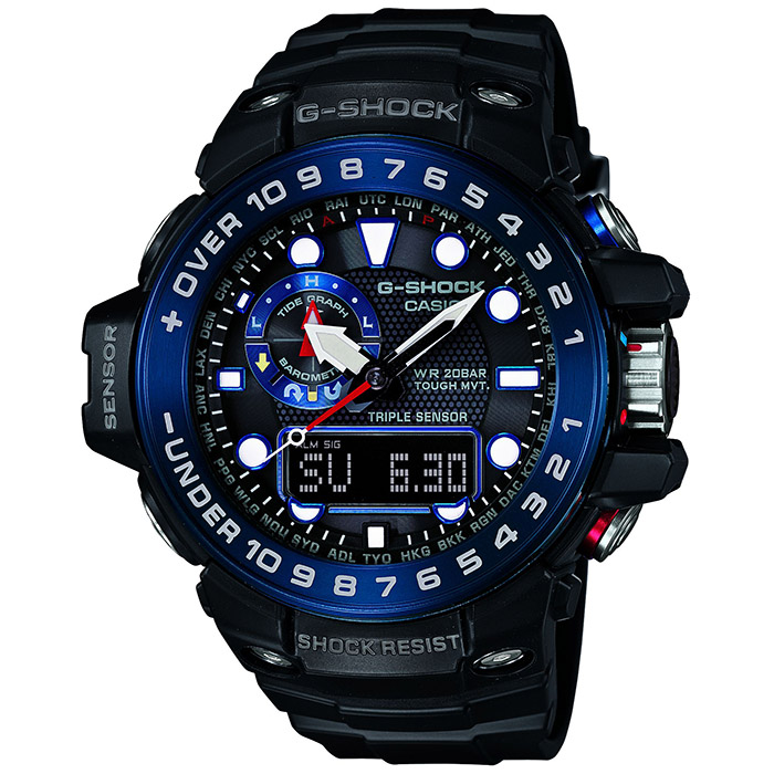 カシオGWN-1000B-1BJFメンズ腕時計Gショックガルフマスターマルチバンド6