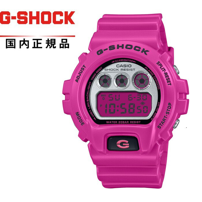 【送料無料!】G-SHOCK GショックDW-6900RCS-4JF メンズ腕時計 CASIO カシオCrazy Colors2024