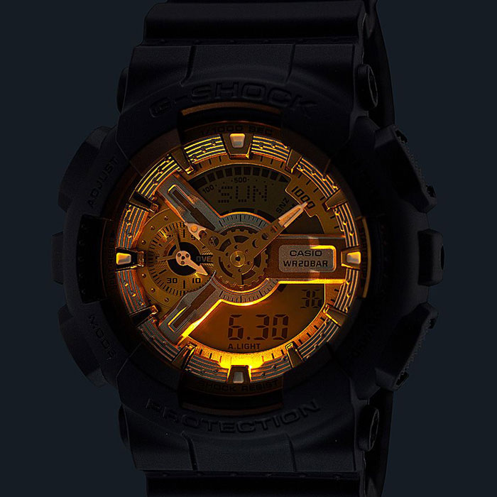 【送料無料!】G-SHOCK GショックGA-110CD-1A9JF メンズ腕時計 CASIO カシオ110 DIAL COLOR
