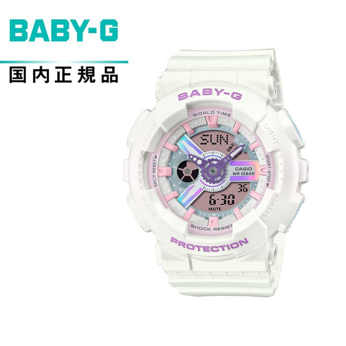 【送料無料!】BABY-G ベイビーGBA-110FH-7AJF レディース腕時計 CASIO カシオFantasy Holographic Colors