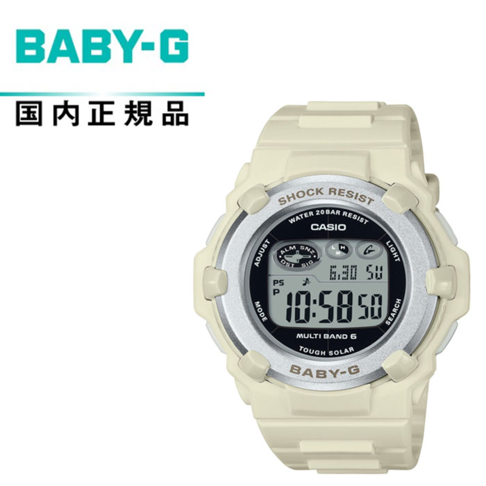 【送料無料!】BABY-G ベイビーG 電波ソーラーBGR-3003NC-7JF レディース腕時計 CASIO カシオNuance Colors