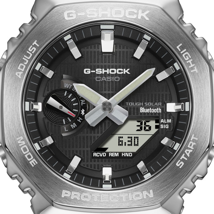 【送料無料!】G-SHOCK GショックGBM-2100-1AJF メンズ腕時計 CASIO カシオGM-2100 BLE+SOLAR