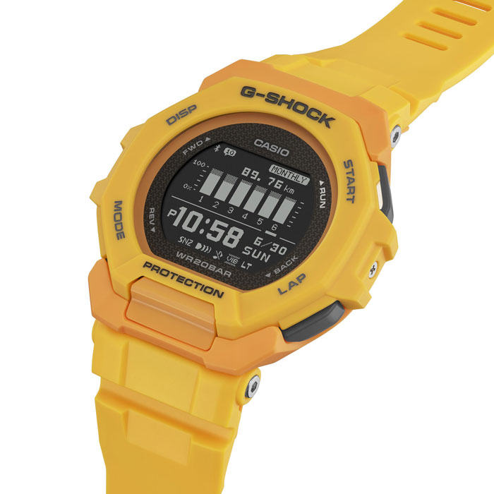 【送料無料!】G-SHOCK Gショック スマホリンク バイブGBD-300-9JF メンズ腕時計 CASIO カシオGBD-300 G-SQUAD