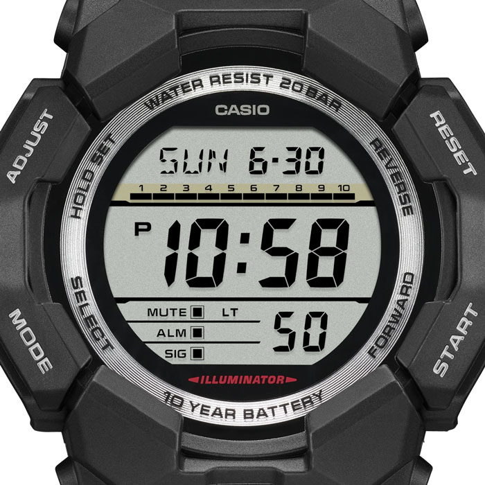 【送料無料!】G-SHOCK GショックGD-010-1JF メンズ腕時計 CASIO カシオ10year Rugged Digi