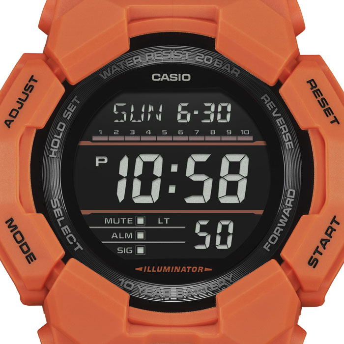 【送料無料!】G-SHOCK GショックGD-010-4JF メンズ腕時計 CASIO カシオ10year Rugged Digi