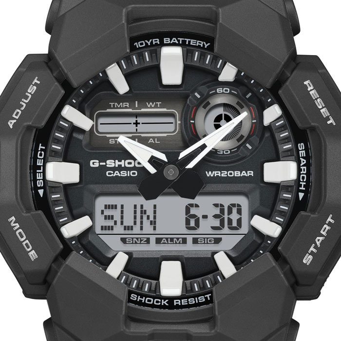 【送料無料!】G-SHOCK GショックGA-010-1AJF メンズ腕時計 CASIO カシオ10year Rugged Combi