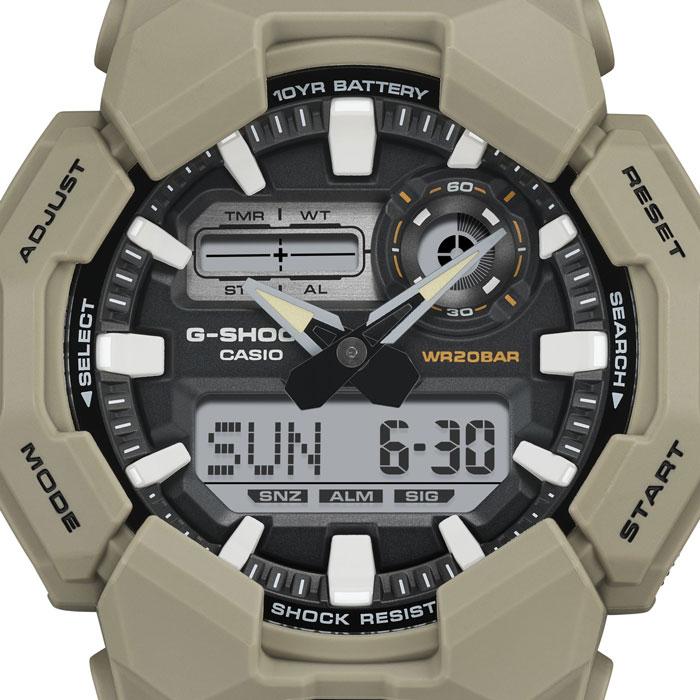 【送料無料!】G-SHOCK GショックGA-010-5AJF メンズ腕時計 CASIO カシオ10year Rugged Combi