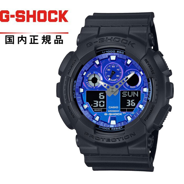 【送料無料!】G-SHOCK GショックGA-100FL-1AJF メンズ腕時計 CASIO カシオTHE FLAME INSIDE