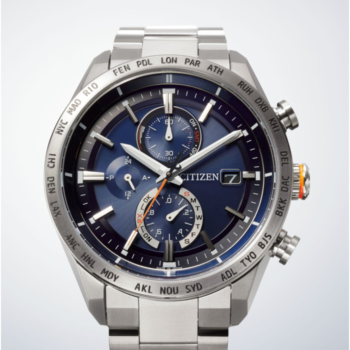 シチズンAT8181-63Lメンズ腕時計アテッサ