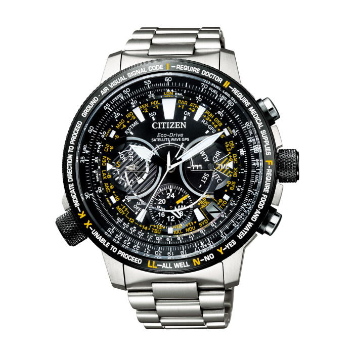 シチズンCC7014-82Eメンズ腕時計プロマスター｜CITIZENPROMASTER男性人気プレゼントギフトエコドライブGPS衛星電波F990SKYシリーズブラックシルバー