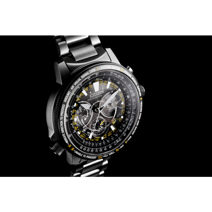 シチズンCC7014-82Eメンズ腕時計プロマスター｜CITIZENPROMASTER男性人気プレゼントギフトエコドライブGPS衛星電波F990SKYシリーズブラックシルバー