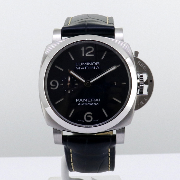 PANERAI パネライ Luminor Marina44mm ブルー ＢＵ メンズ腕時計 PAM01313