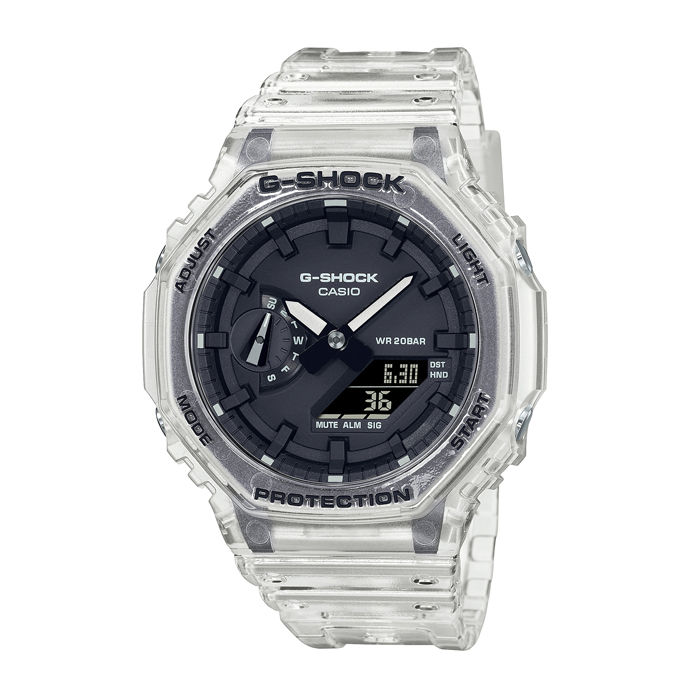 【送料無料!】カシオ G－ＳＨＯＣＫ GA-2100SKE-7AJF  ブラック BLACK メンズ腕時計【CASIO】