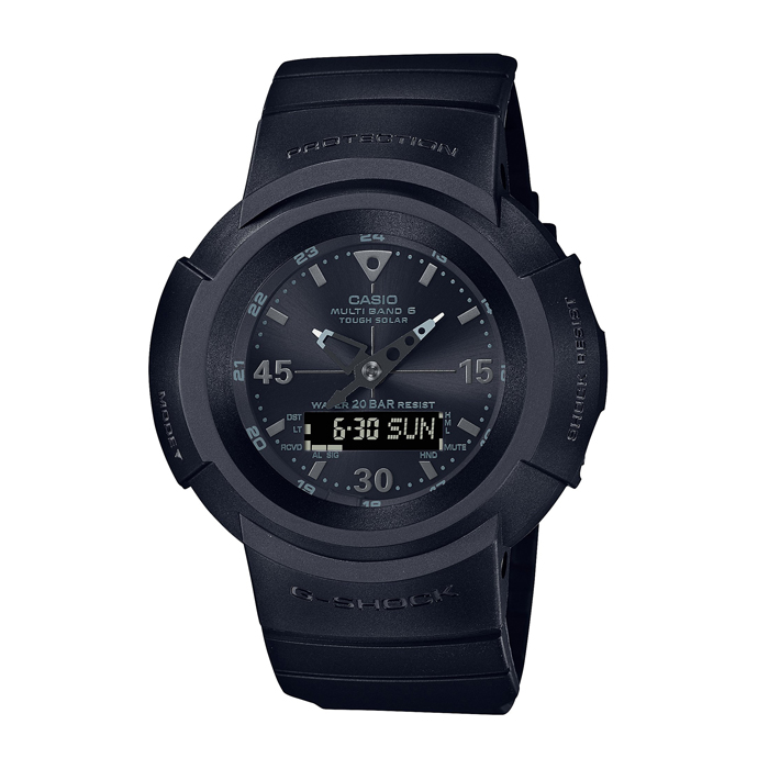 【送料無料!】カシオ Ｇ-ＳＨＯＣＫ AWG-M520BB-1AJF  ブラック BK メンズ腕時計 【CASIO】