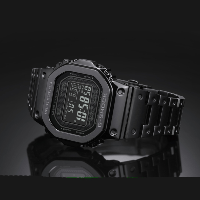 多慶屋公式サイト / G-SHOCK Gショック フルメタル 電波ソーラー GMW-B5000GD-1JF メンズ腕時計 CASIO カシオ FULL  METAL