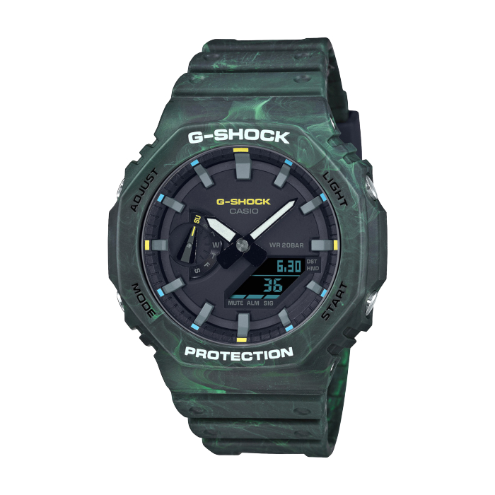 【送料無料】CASIO カシオ Ｇ-ＳＨＯＣＫ Ｇショック GA-2100FR-3AJF メンズ腕時計