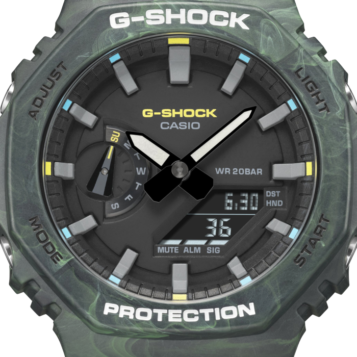 【送料無料】CASIO カシオ Ｇ-ＳＨＯＣＫ Ｇショック GA-2100FR-3AJF メンズ腕時計