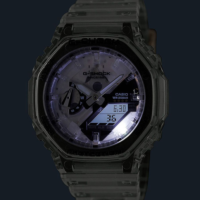 【送料無料!】G-SHOCK GショックGA-2140RX-7AJR メンズ腕時計 CASIO カシオSKELETON REMIX 40th