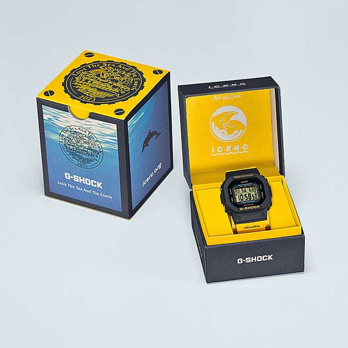 樹脂バンドG-SHOCK イルクジ 電波 ソーラー 腕時計 GMD-W5600K-9JR